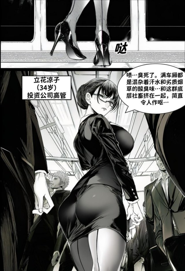 痴汉列车——高冷熟女OL被调教预览图