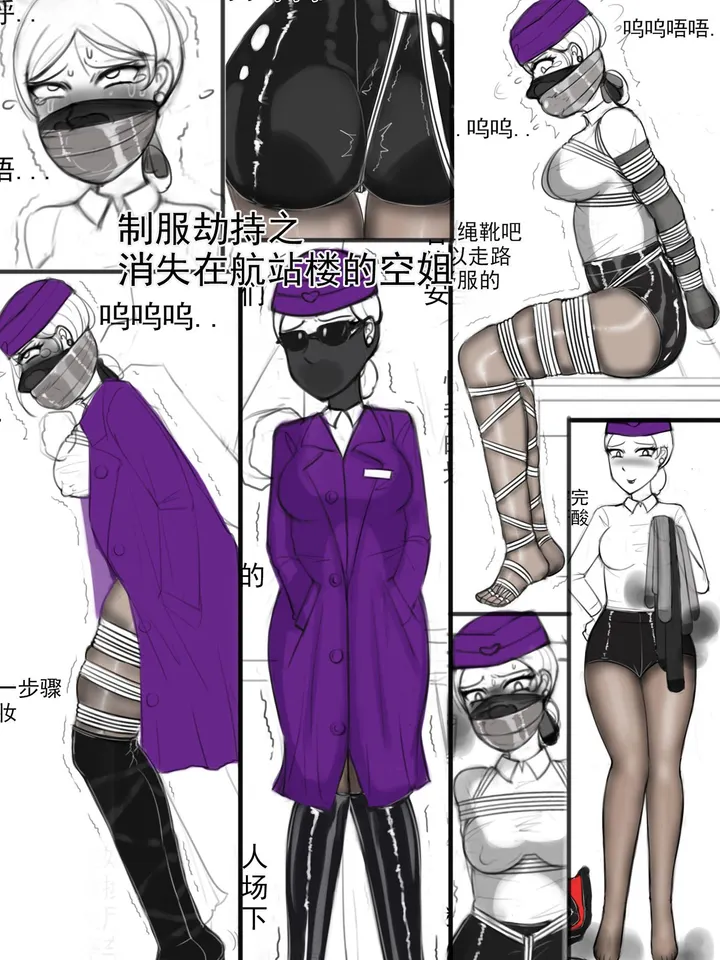 《制服劫持之消失在航站楼的空姐》预览图