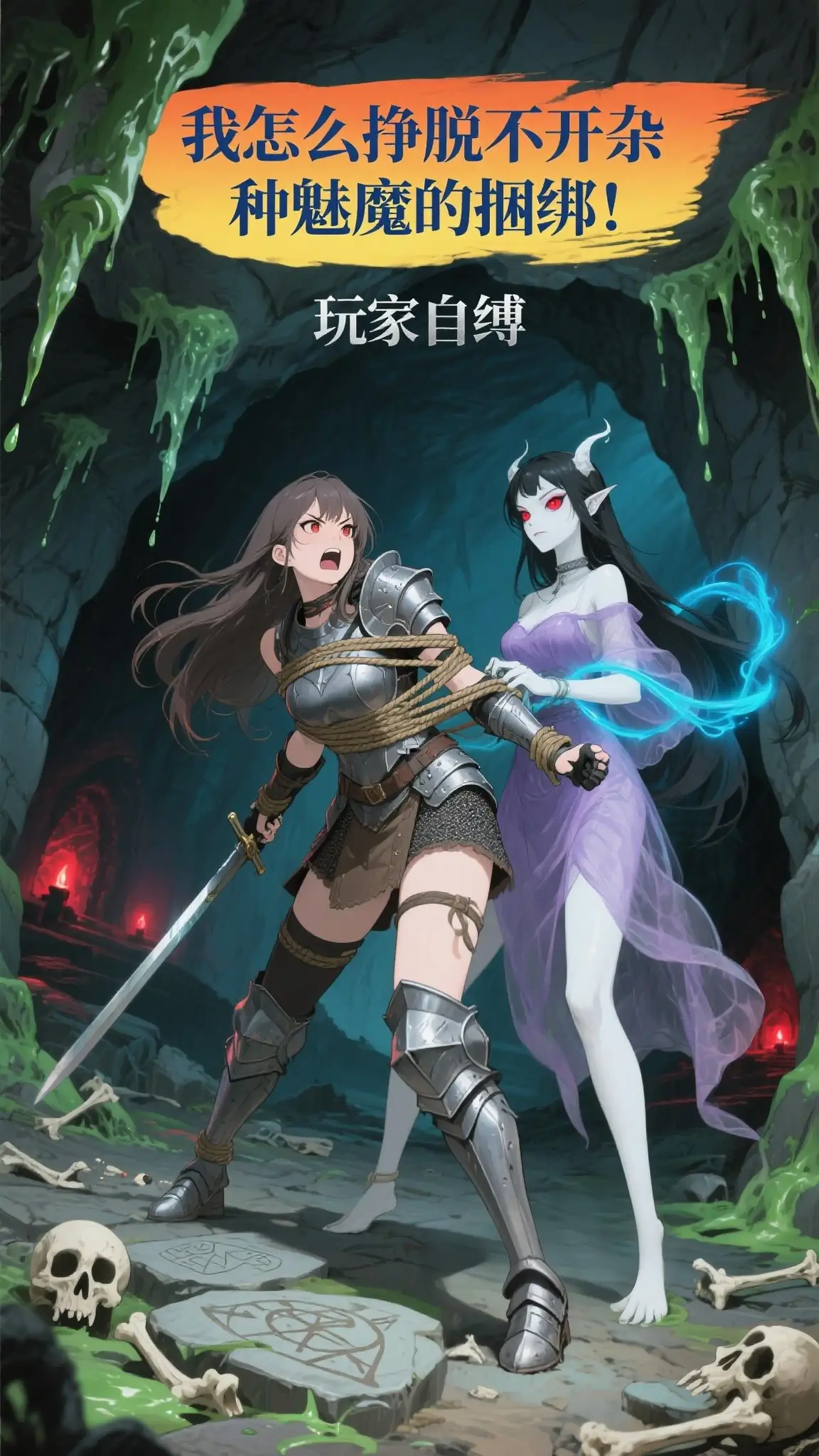 人魔两族强者:我怎么挣脱不开杂种魅魔的捆绑!封面