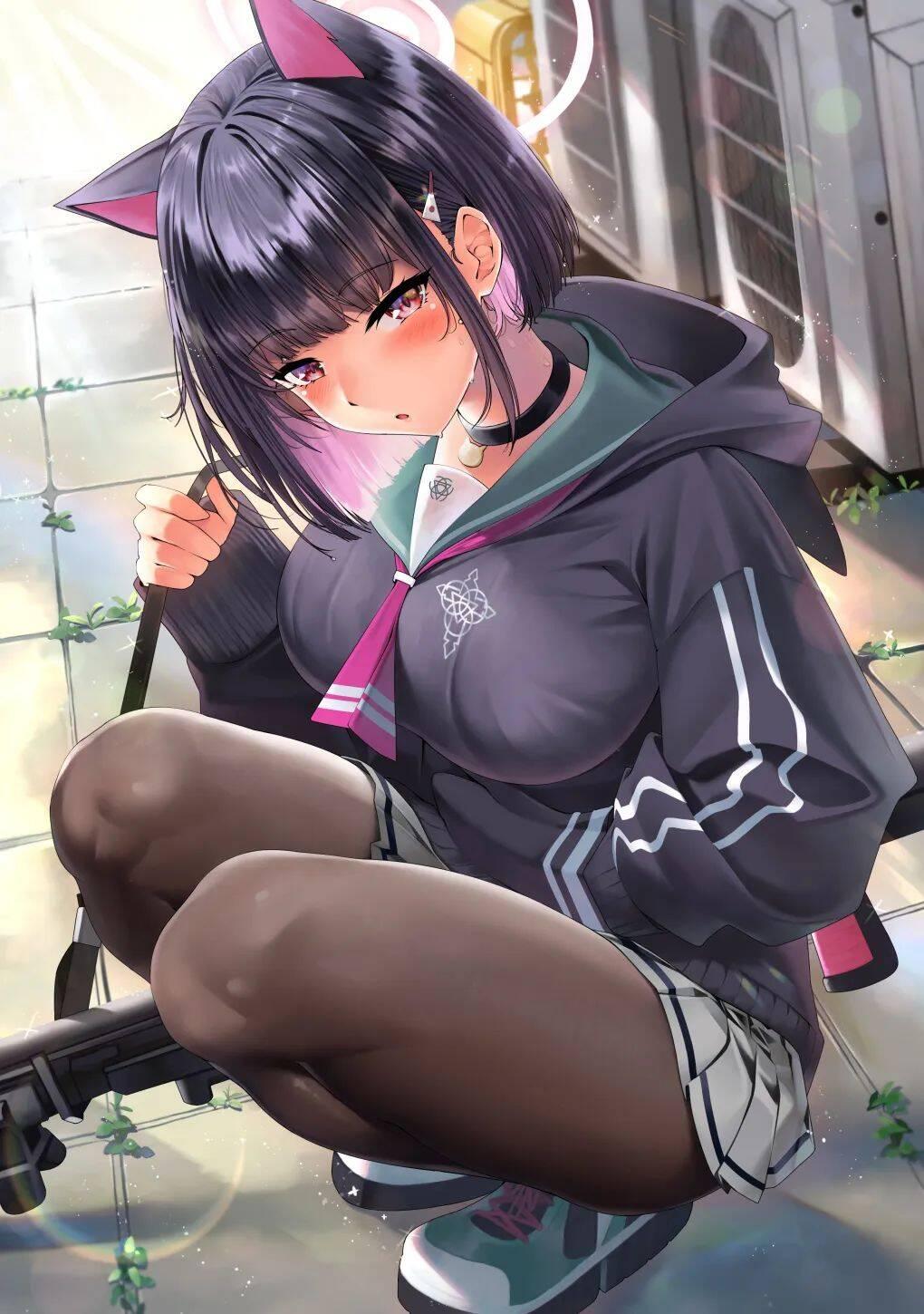 【蔚蓝都市】不服管教的黑丝母猫,极品销魂的黑丝大腿(ooc世界观)封面