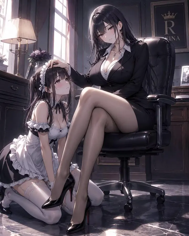 丝足女王的伪娘性奴封面