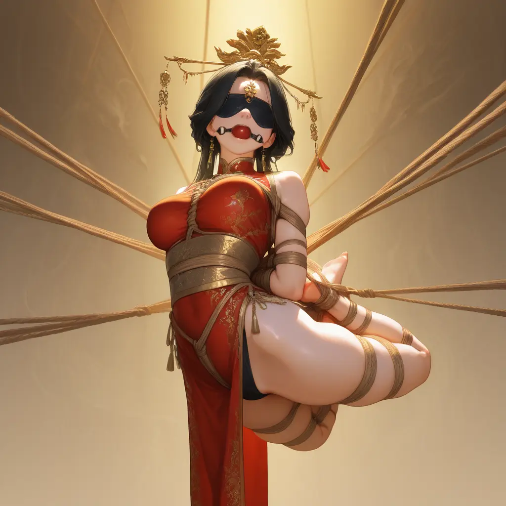 送绑玩脱的武神女帝:贱婢!你用朕赐你绑反贼的缚龙绳绑的朕?封面